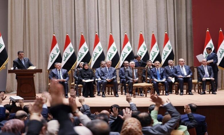 التصويت على وزراء حكومة السوداني