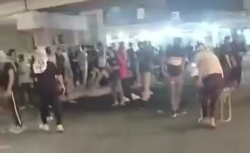 جانب من تظاهرات الناصرية