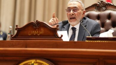 المشهداني في جلسة سابقة