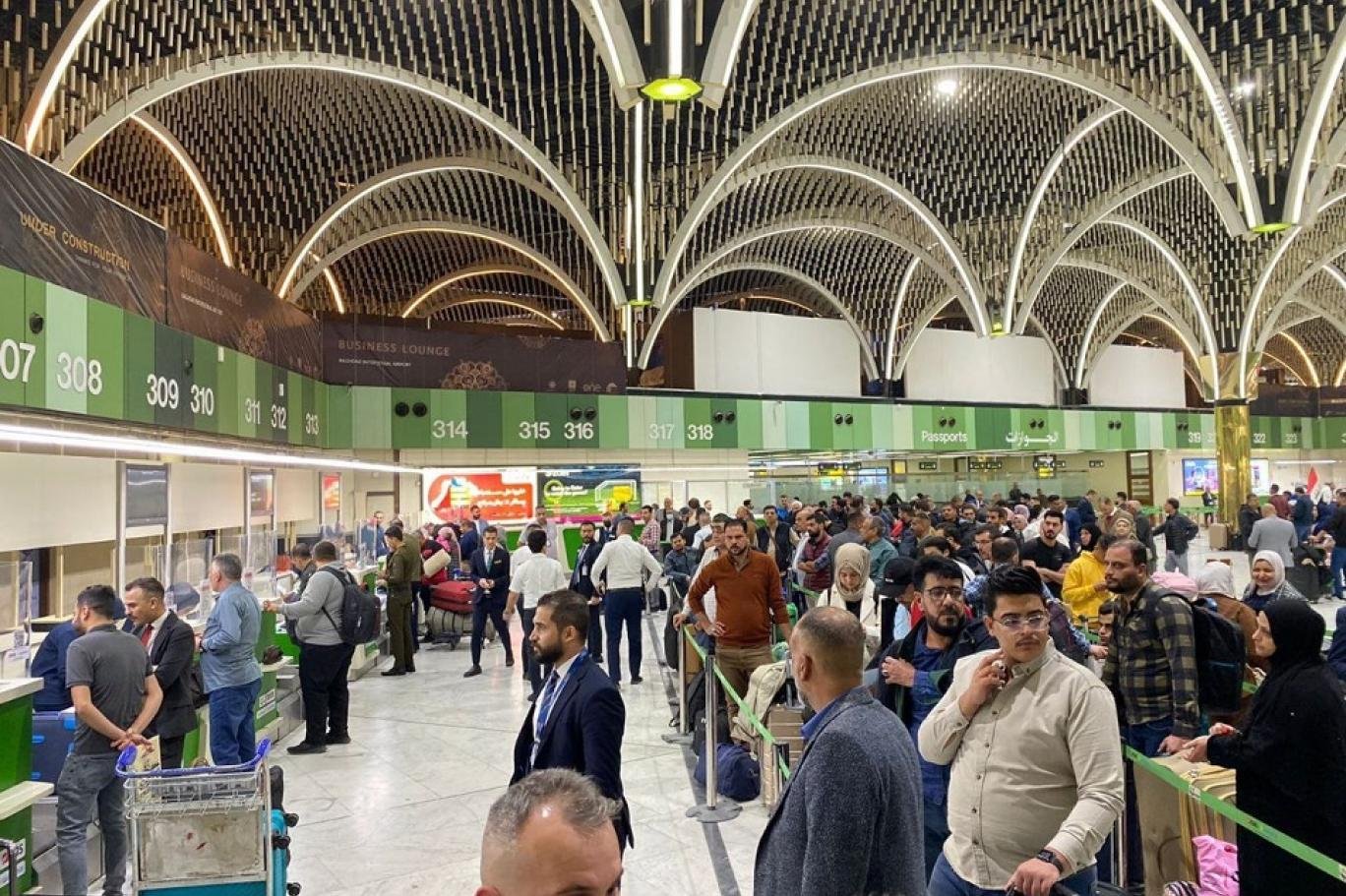 7 ممارسات “غير لائقة” تجري داخل مطار بغداد على لسان شاهد عيان