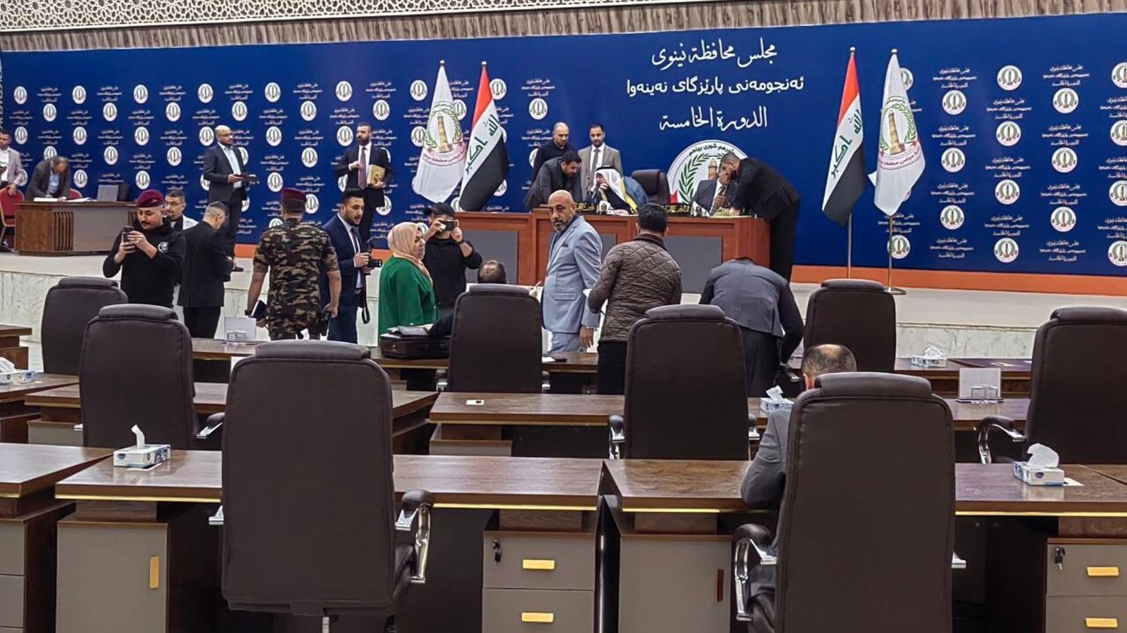 مجلس نينوى يتجه نحو التأزم مع عدم التوصل لتسوية بين المتنازعين