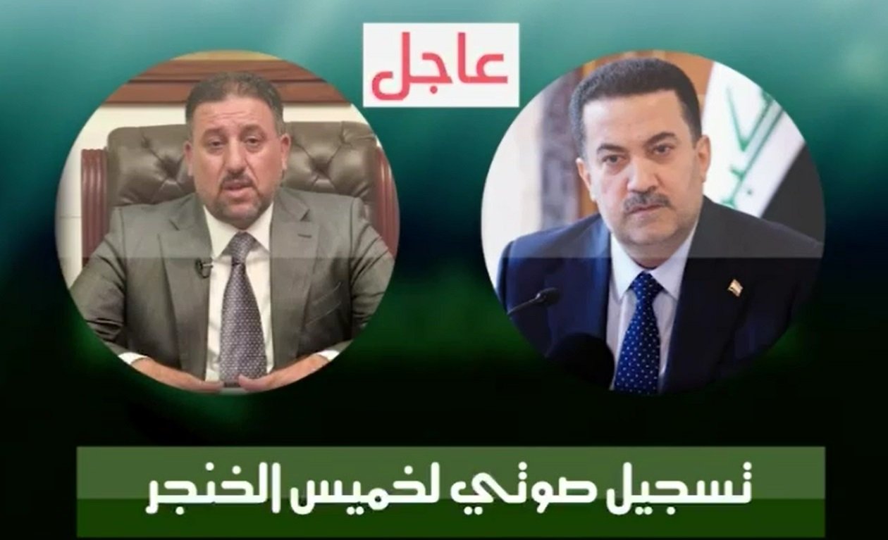 تسجيل مسرّب: الخنجر يشكو للسوداني موقف الحلبوسي الداعم للنازحين