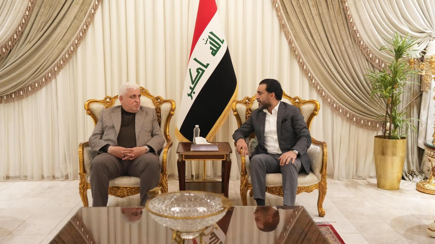الحلبوسي والفياض يؤكدان على أهمية حفظ أمن العراق واستقراره