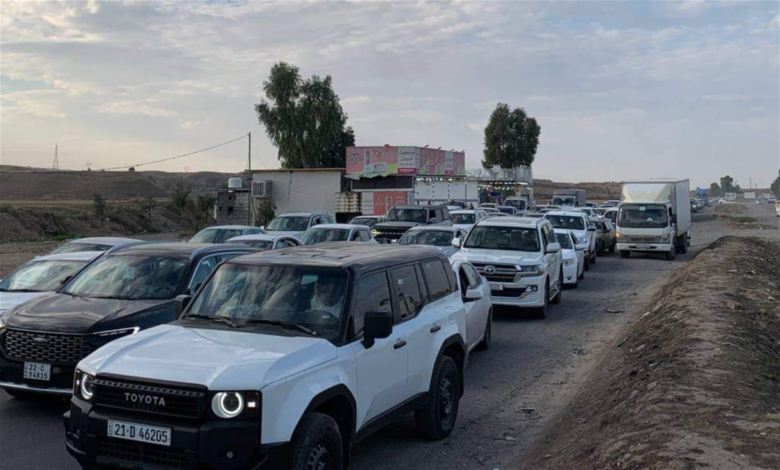 جانب من عودة عوائل من كركوك الى مناطقها