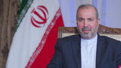 سفير إيران لدی العراق محمد كاظم آل صادق