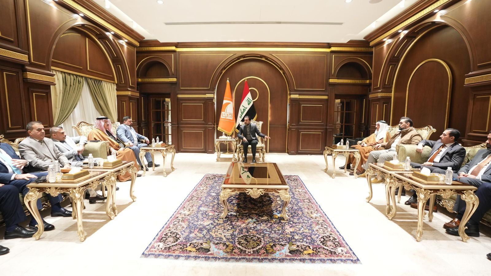 “تقدم” يؤكد التزامه.. اجتماع برئاسة الحلبوسي وملف الاتفاق السياسي أولًا
