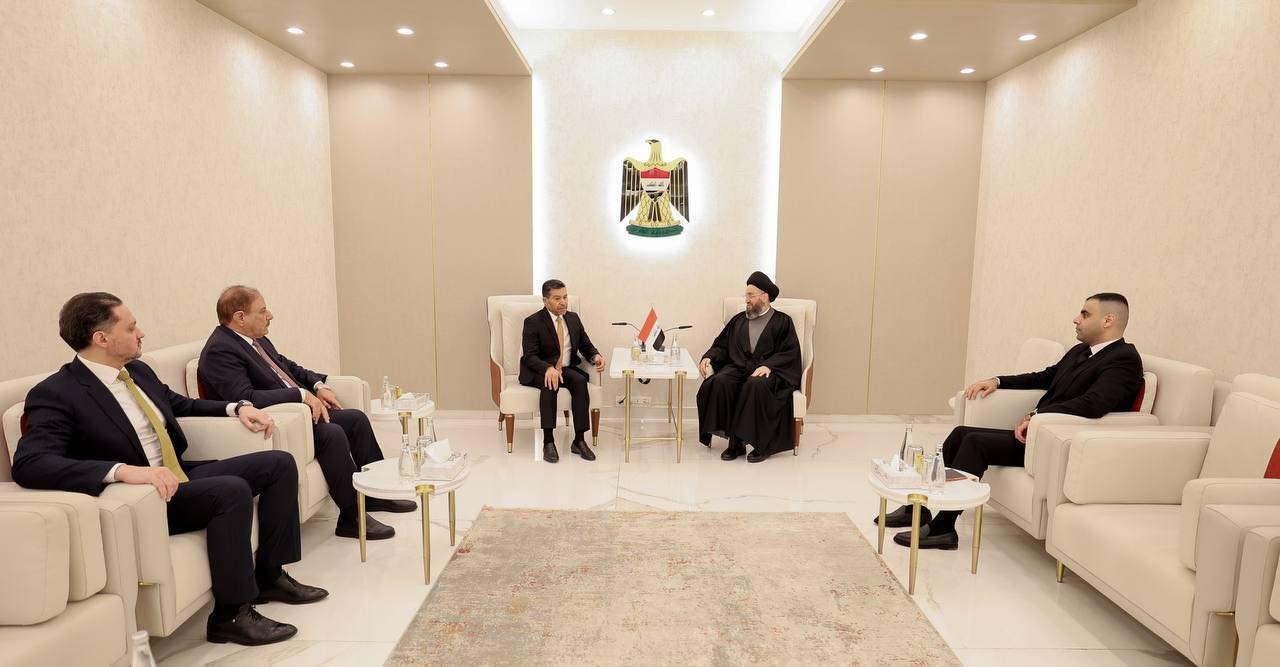 الضاري والحكيم يؤكدان على ضرورة توحيد المواقف السياسية تجاه مصلحة الوطن العليا