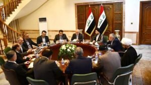اجتماع سابق لقوى الإطار المشكلة لحكومة السوداني