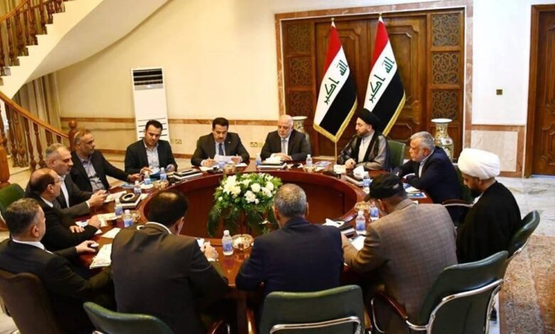 اجتماع سابق لقوى الإطار المشكلة لحكومة السوداني