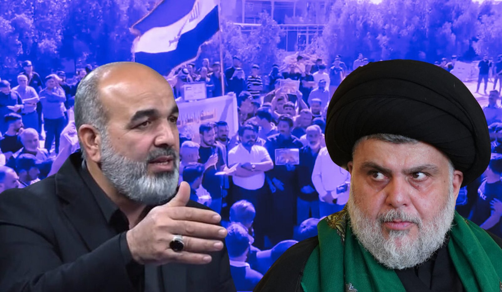 الحسيني يواجه غضب التيار الصدري.. تصريحات “المحور الصيني” تفجر تظاهرات واسعة (فيديو)