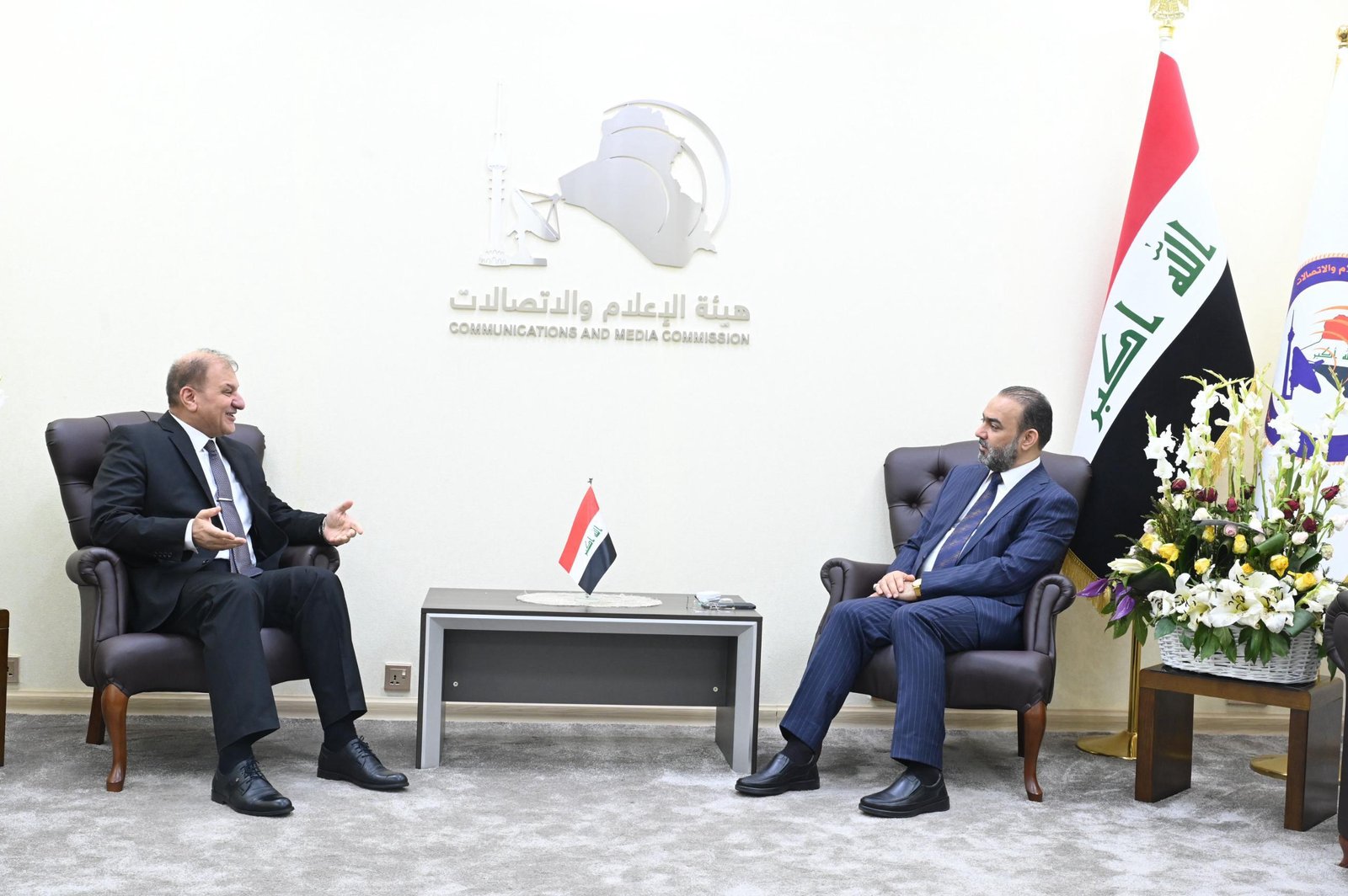 أبو رغيف يلتقي رئيس مجلس شؤون المنافسة ومنع الاحتكار لتعزيز التكامل المؤسسي