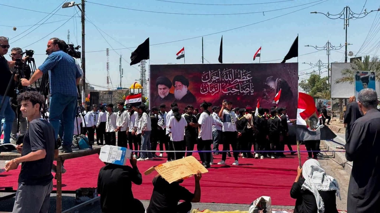 جمهور الإصلاح.. يخرج بمسيرات داعمة لـ”جندي الإصلاح” علي الزيدي (فيديوجرافيك)