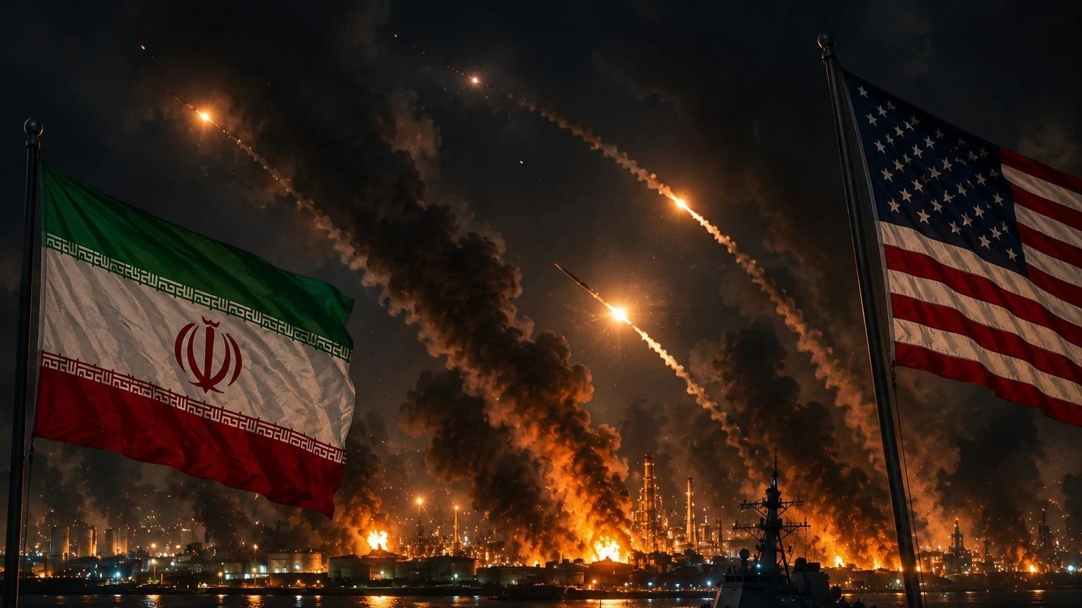 واشنطن وطهران تصعّدان المواجهة.. ضربات أميركية واسعة ورد إيراني بالصواريخ والمسيّرات